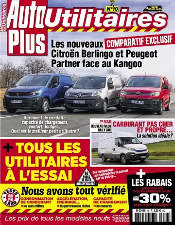 Auto Plus Utilitaires N°10 – Mars-Mai 2019  [Magazines]