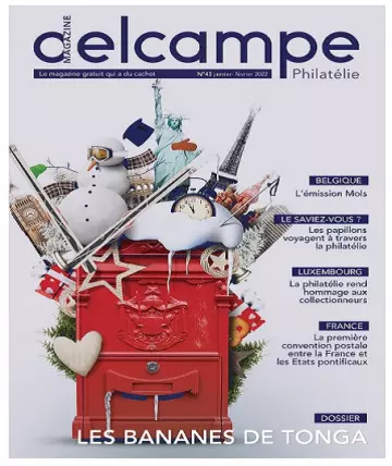 Delcampe Magazine Philatélie N°43 – Janvier-Février 2022 [Magazines]