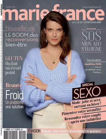 Marie France N°278 – Mars 2019 [Magazines]