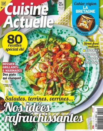 Cuisine Actuelle N°391 – Août 2023 [Magazines]