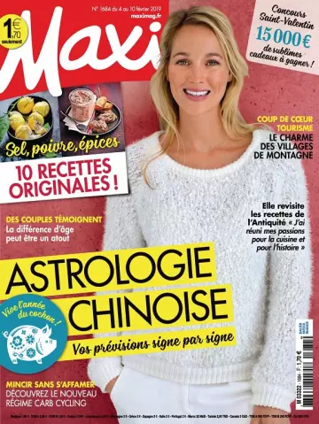 Maxi N°1684 Du 4 au 10 Février 2019 [Magazines]