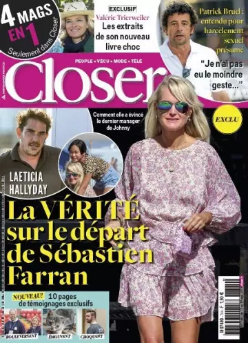 Closer France - 13 Septembre 2019  [Magazines]
