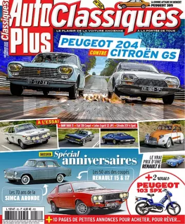 Auto Plus Classiques N°58 – Décembre 2021-Janvier 2022  [Magazines]