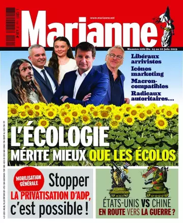 Marianne N°1161 Du 14 au 20 Juin 2019  [Magazines]