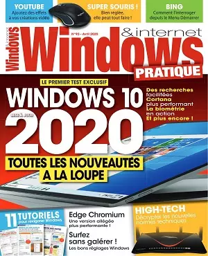 Windows et Internet Pratique N°93 – Avril 2020  [Magazines]
