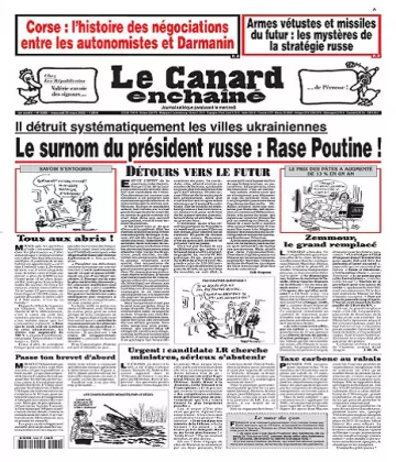 Le Canard Enchaîné N°5289 Du 23 Mars 2022  [Journaux]