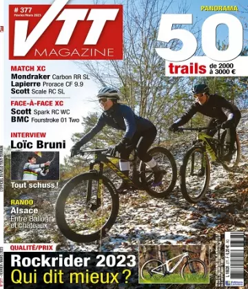VTT Magazine N°377 – Février-Mars 2023  [Magazines]