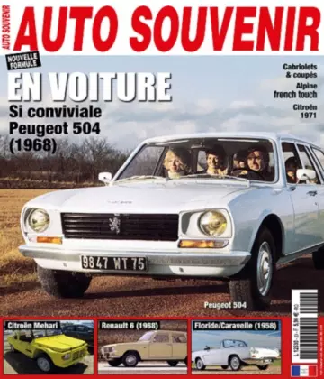 Auto Souvenir N°20 – Avril-Juin 2022  [Magazines]