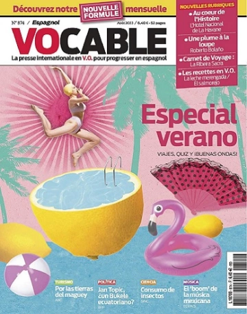 Vocable Espagnol N°874 – Août 2023  [Magazines]