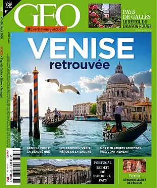 Geo N°498 – Août 2020  [Magazines]