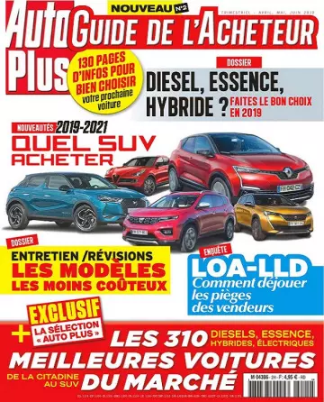Auto Plus Guide De L’Acheteur N°2 – Avril-Juin 2019  [Magazines]
