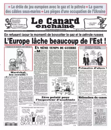 Le Canard Enchaîné N°5287 Du 9 Mars 2022  [Journaux]