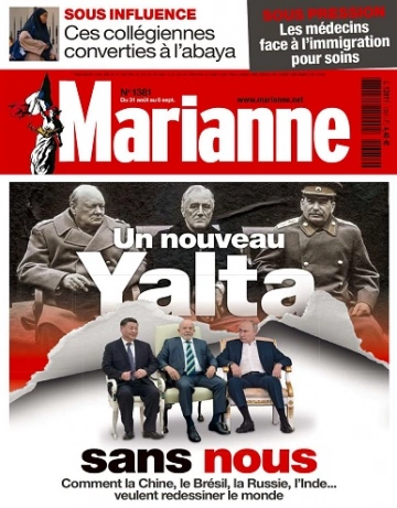 Marianne N°1381 Du 31 Août 2023  [Magazines]