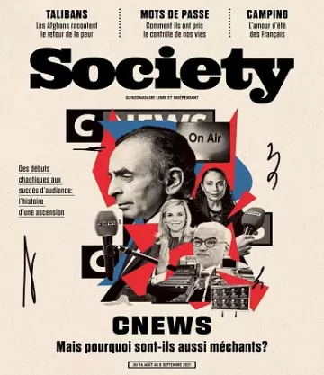 Society N°163 Du 26 Août au 8 Septembre 2021  [Magazines]