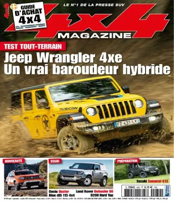 4×4 Magazine N°439 – Août-Octobre 2021  [Magazines]
