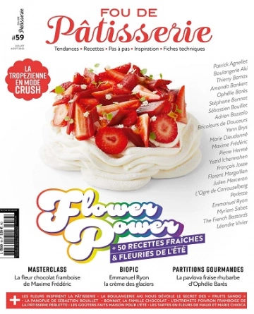 Fou De Pâtisserie N°59 – Juillet-Août 2023 [Magazines]
