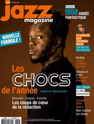 Jazz Magazine N°713 – Février 2019  [Magazines]