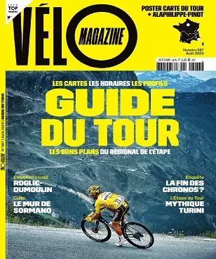 Vélo Magazine N°587 – Août 2020  [Magazines]