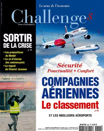 Challenges N°602 Du 21 au 27 Mars 2019 [Magazines]