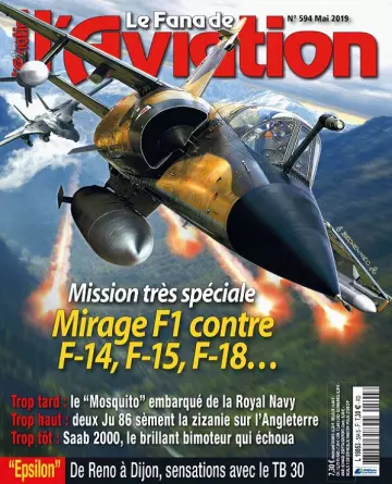 Le Fana De L’Aviation N°594 – Mai 2019  [Magazines]