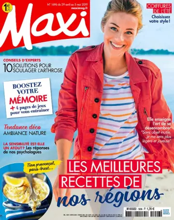 Maxi N°1696 Du 29 Avril 2019 [Magazines]