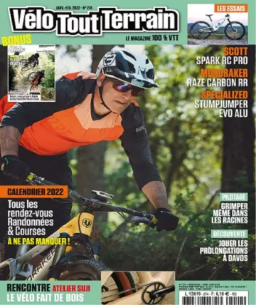 Vélo Tout Terrain N°274 – Janvier-Février 2022 [Magazines]