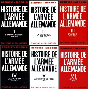 HISTOIRE DE L'ARMÉE ALLEMANDE - BENOIST-MECHIN [Livres]