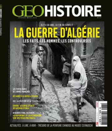 Geo Histoire N°61 – Février-Mars 2022  [Magazines]