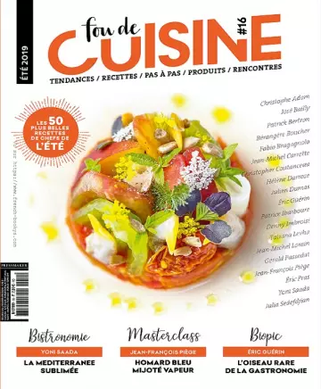 Fou De Cuisine N°16 – Été 2019 [Magazines]