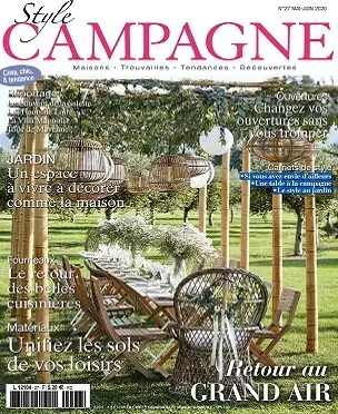 Style Campagne N°27 – Mai-Juin 2020 [Magazines]