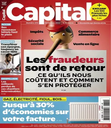 Capital N°375 – Décembre 2022  [Magazines]