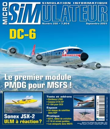 Micro Simulateur N°332 – Septembre 2021  [Magazines]