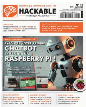 Hackable Magazine N°48 – Mai-Juin 2023 [Magazines]