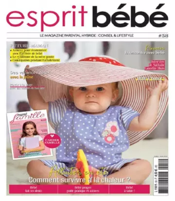 Esprit Bébé N°58 – Juillet-Août 2022  [Magazines]