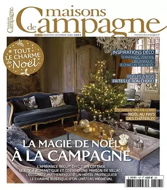 Maisons De Campagne N°127 – Novembre-Décembre 2020 [Magazines]