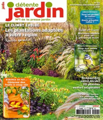 Détente Jardin N°152 – Novembre-Décembre 2021 [Magazines]