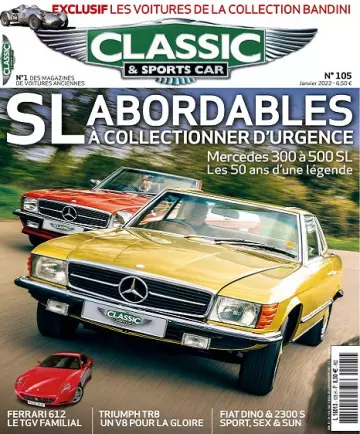 Classic et Sports Car N°105 – Janvier 2022  [Magazines]