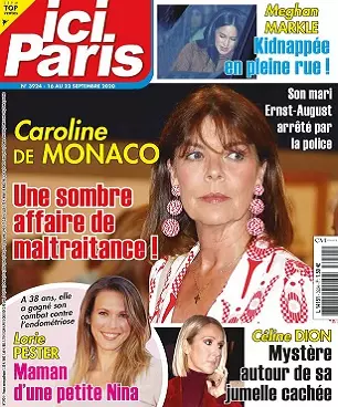 Ici Paris N°3924 Du 16 au 22 Septembre 2020  [Magazines]
