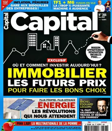 Capital N°366 – Mars 2022  [Magazines]