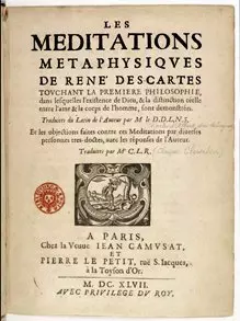 Meditations Metaphysiques - Descartes  [Livres]
