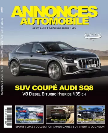 Annonces Automobile N°316 – Août 2019  [Magazines]