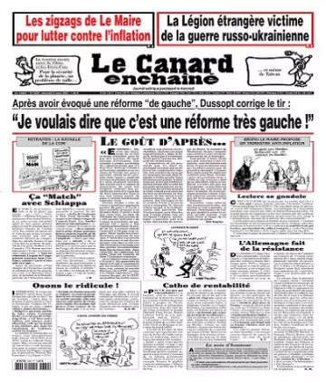 Le Canard Enchaîné N°5339 Du 8 Mars 2023  [Journaux]