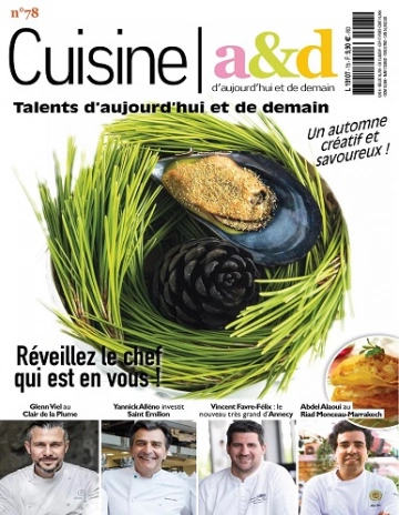 Cuisine A&D N°78 – Septembre-Octobre 2023  [Magazines]