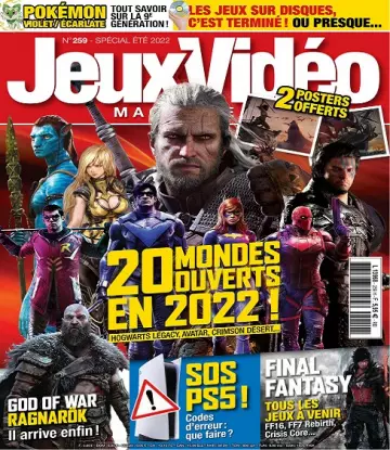 Jeux Vidéo Magazine N°259 – Spécial Été 2022  [Magazines]