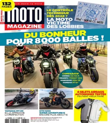 Moto Magazine N°375 – Avril 2021  [Magazines]