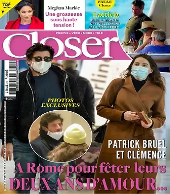 Closer N°819 Du 19 au 25 Février 2021  [Magazines]
