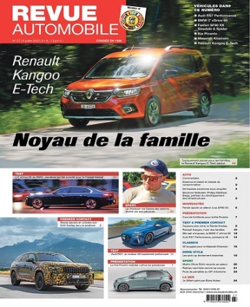 Revue Automobile N°27 Du 6 au 12 Juillet 2023  [Magazines]
