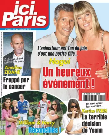 Ici Paris N°3863 Du 17 Juillet 2019  [Magazines]