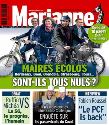 Marianne N°1257 Du 16 au 22 Avril 2021  [Magazines]