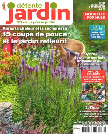 Détente Jardin N°139 – Septembre-Octobre 2019 [Magazines]